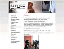 Tablet Screenshot of fazona.eweb.cz